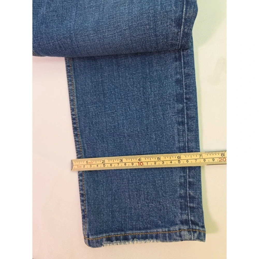 Abercrombie & Fitch Women's Jeans Size 30 Blue The Skinny High Rise Curve Denim